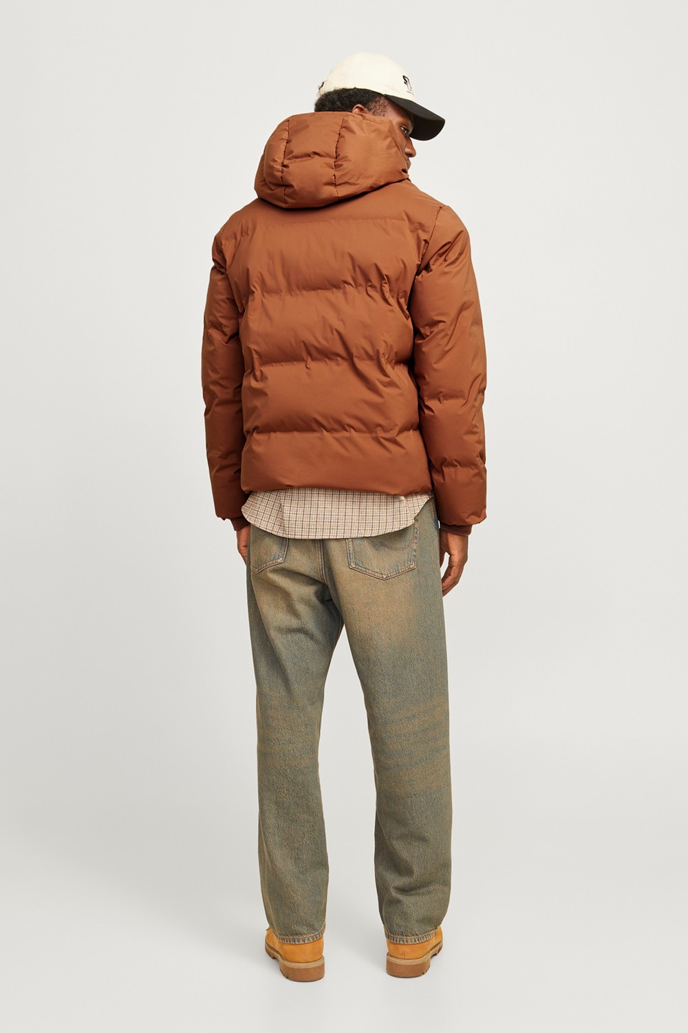 Jack & Jones Jjpayne Regular Fit Kapüşonlu Kuş Tüyü Dolgulu Şişme Mont Erkek Mont 12256887 görsel 2