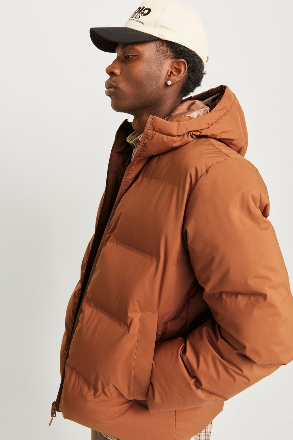 Jack & Jones Jjpayne Regular Fit Kapüşonlu Kuş Tüyü Dolgulu Şişme Mont Erkek Mont 12256887 görsel 3