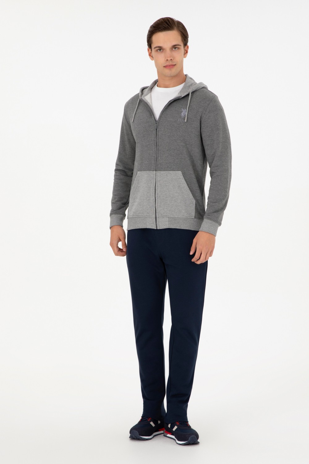 U.S. Polo Assn. Erkek Lacivert Örme Hırka 50290255-VR033 görsel 4