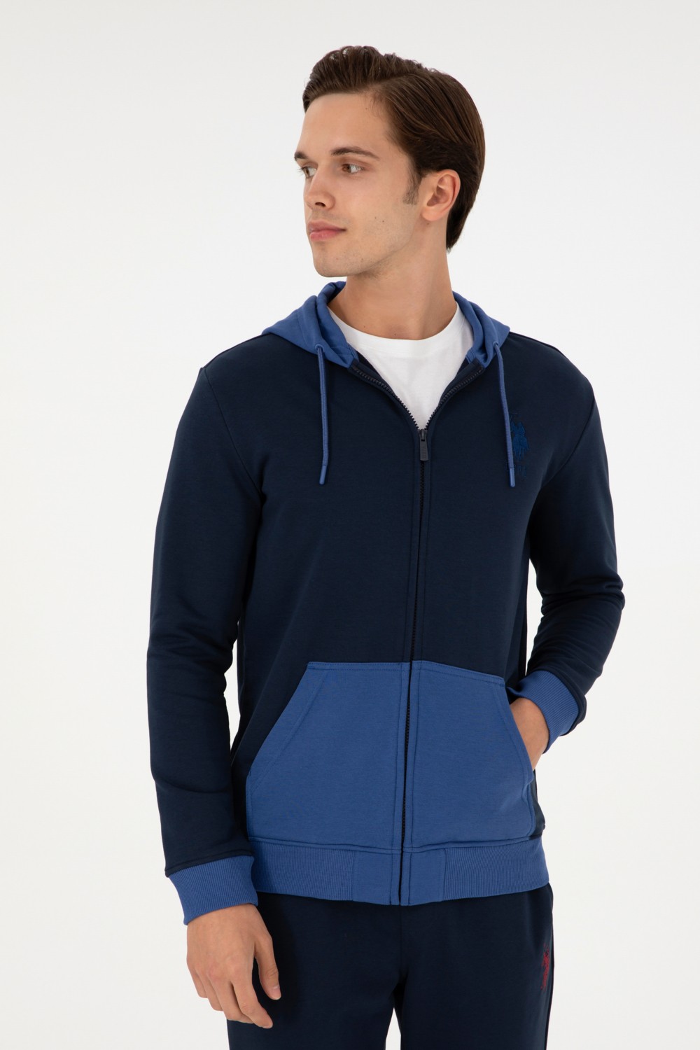 U.S. Polo Assn. Erkek Lacivert Örme Hırka 50290255-VR033 görsel 8