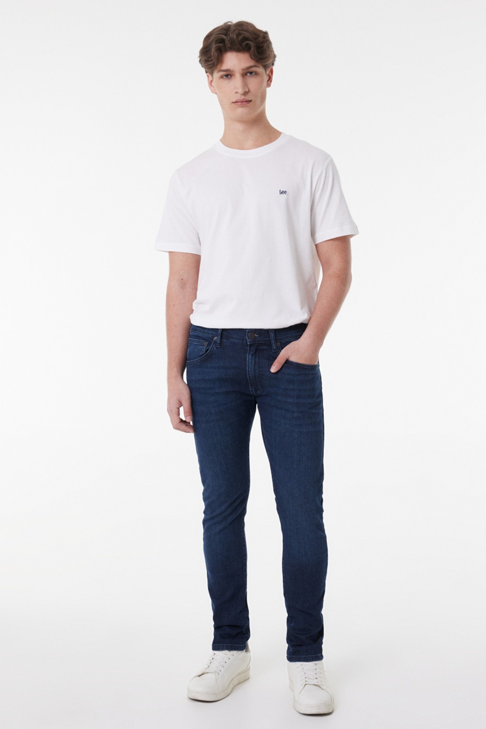 Riders By Lee Slim Fit Dar Kesim Normal Bel Lacivert Esnek Kansas Jean Denim Kot Pantolon
