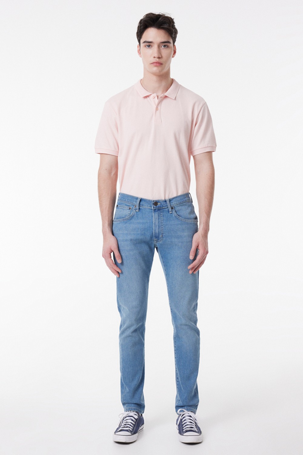 Riders By Lee Slim Fit Dar Kesim Normal Bel Lacivert Esnek Kansas Jean Denim Kot Pantolon görsel 2