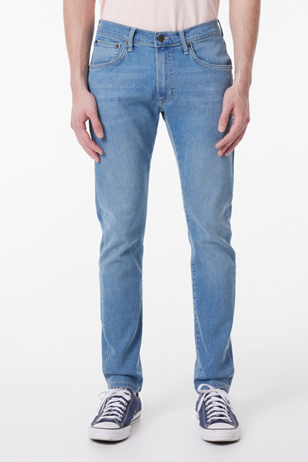 Riders By Lee Slim Fit Dar Kesim Normal Bel Lacivert Esnek Kansas Jean Denim Kot Pantolon görsel 4