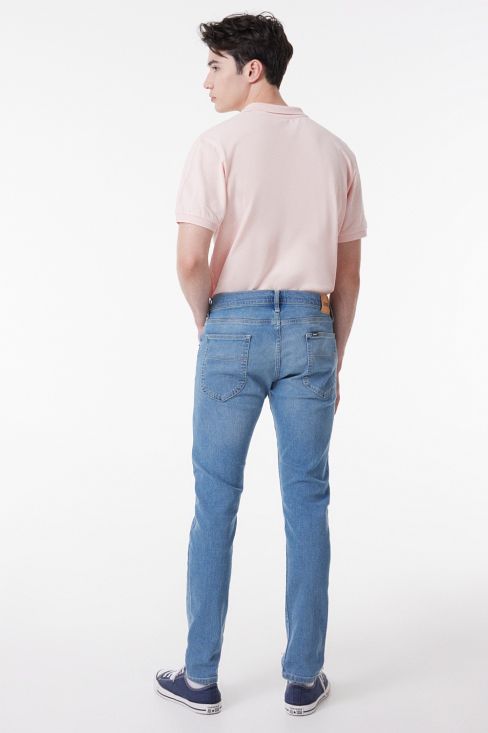 Riders By Lee Slim Fit Dar Kesim Normal Bel Lacivert Esnek Kansas Jean Denim Kot Pantolon görsel 5