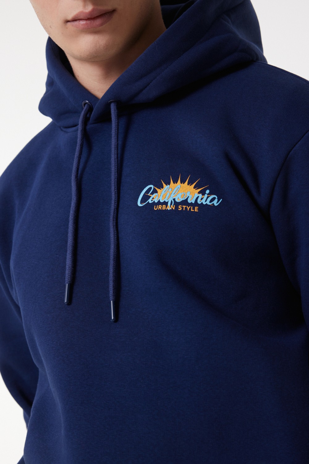 Riders By Lee Regular Fit Kapüşonlu Şardonlu Haki Sweatshirt görsel 5