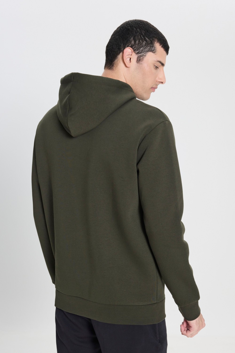Lee Erkek Mid Logo Hoodie Sweatshirt L212302990 görsel 5