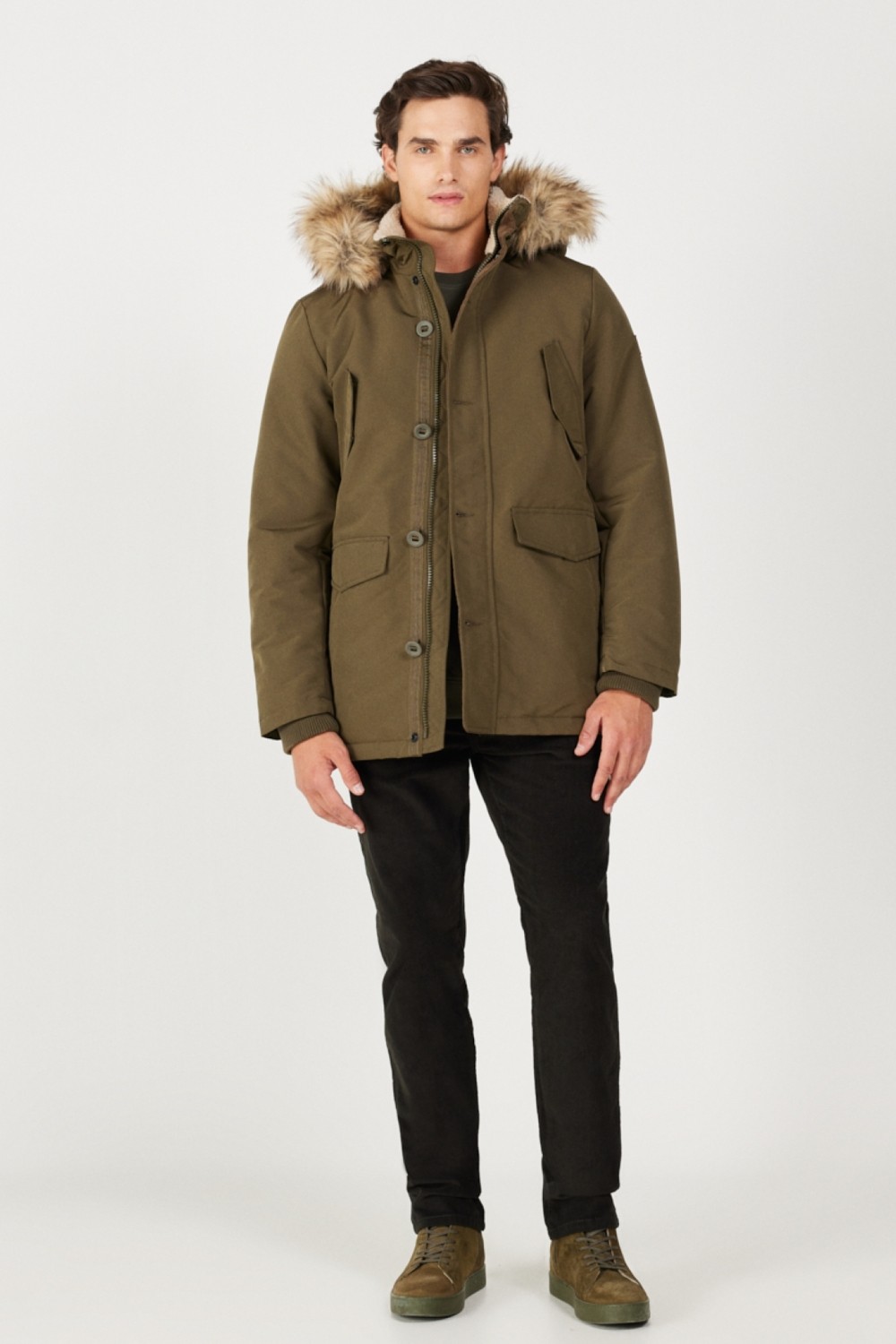 Wrangler Regular Fit Normal Kesim Mont görsel 7