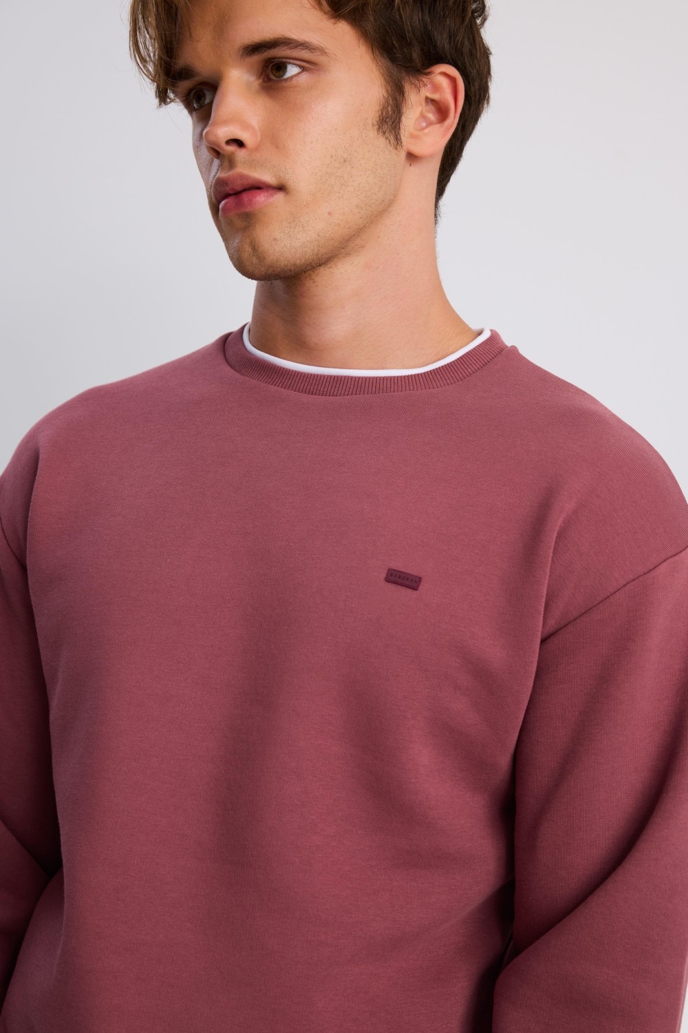Babokah Çift Yaka Comfort Sweatshirt
