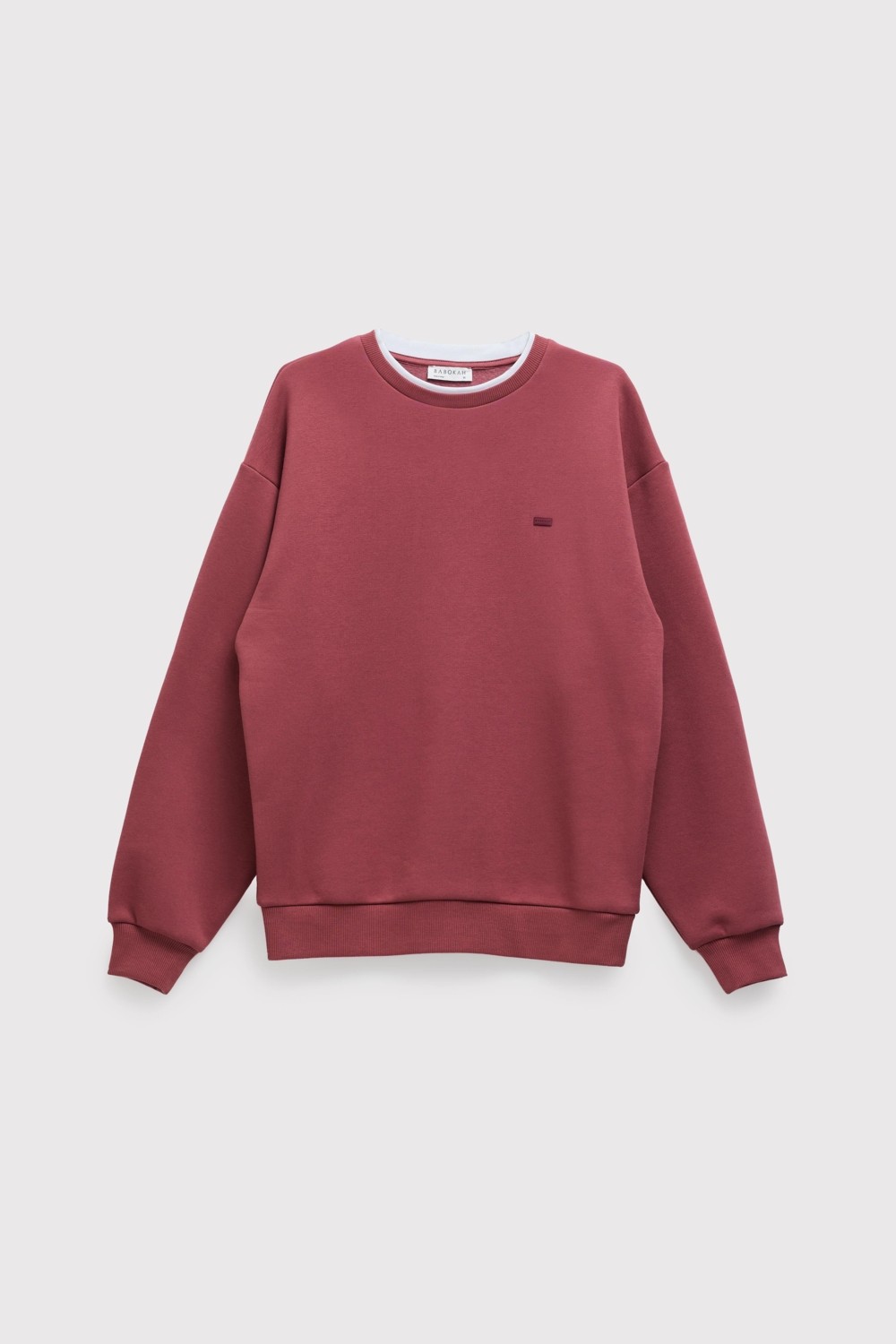 Babokah Çift Yaka Comfort Sweatshirt görsel 5