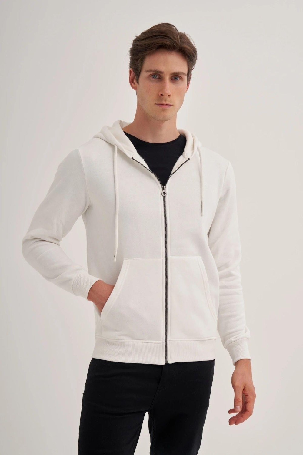 Cazador Erkek 5617 3 Iplik Sweat Hırka 24KCEEO05617 görsel 2