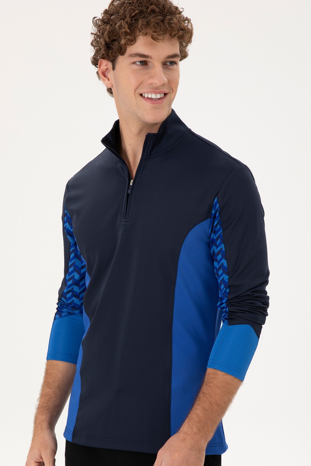 U.S. Polo Assn. Erkek Lacivert Sweatshirt 50290613-VR033 görsel 3
