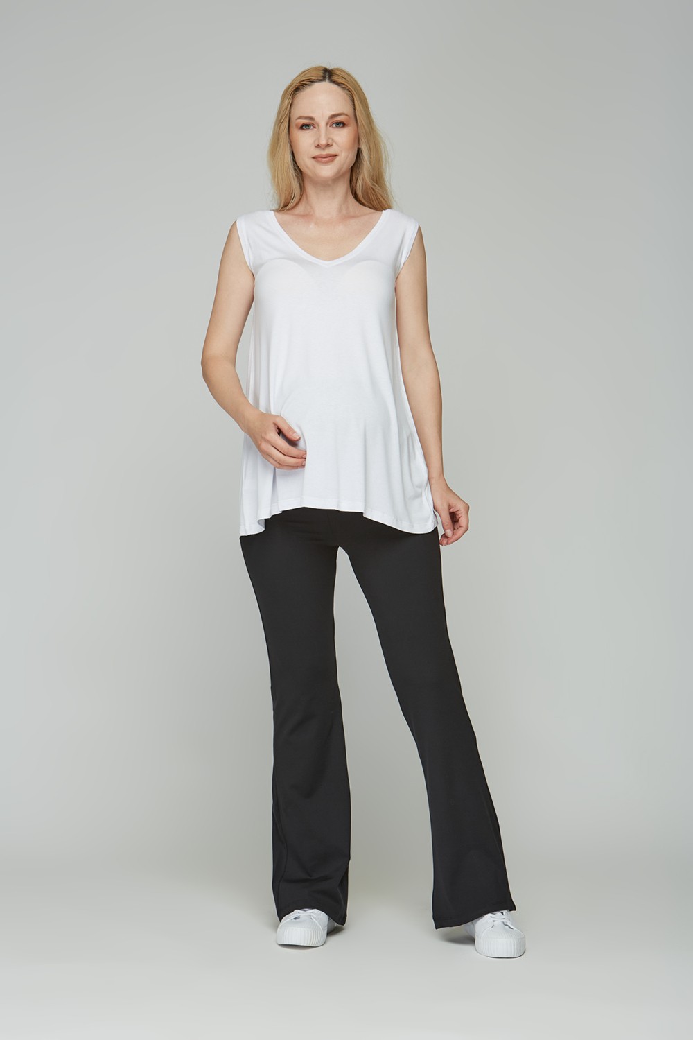 Motherway Hamile Flare Paca Pantolon görsel 2