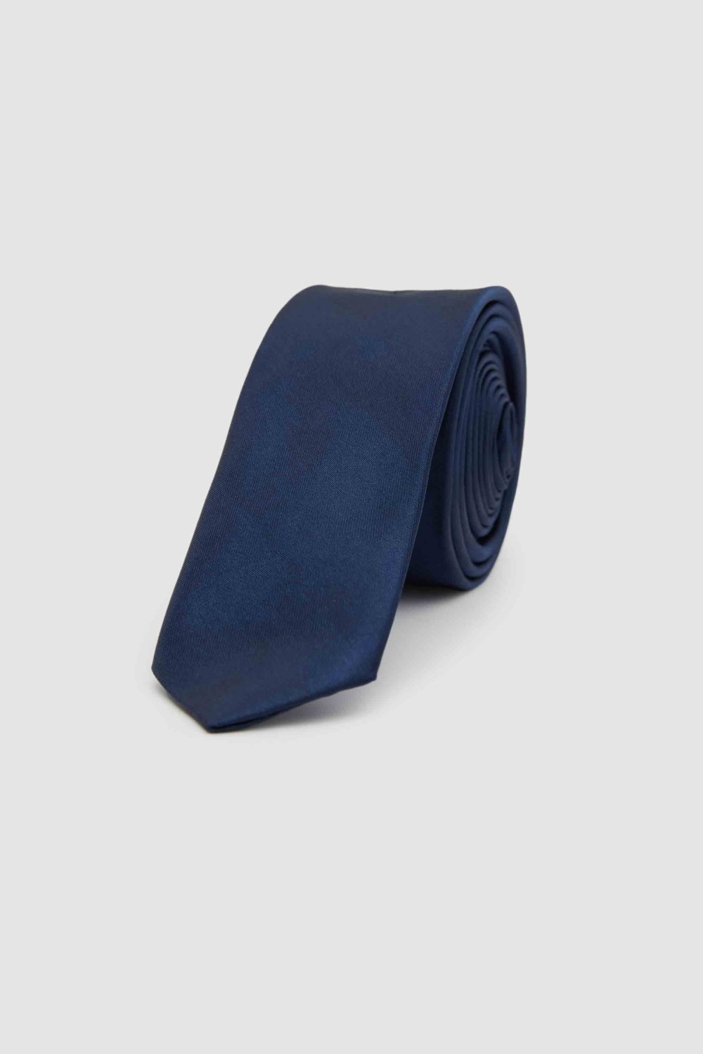 D'S Damat Siyah Düz 4 cm Kravat 3HF15ORTKRDUZ