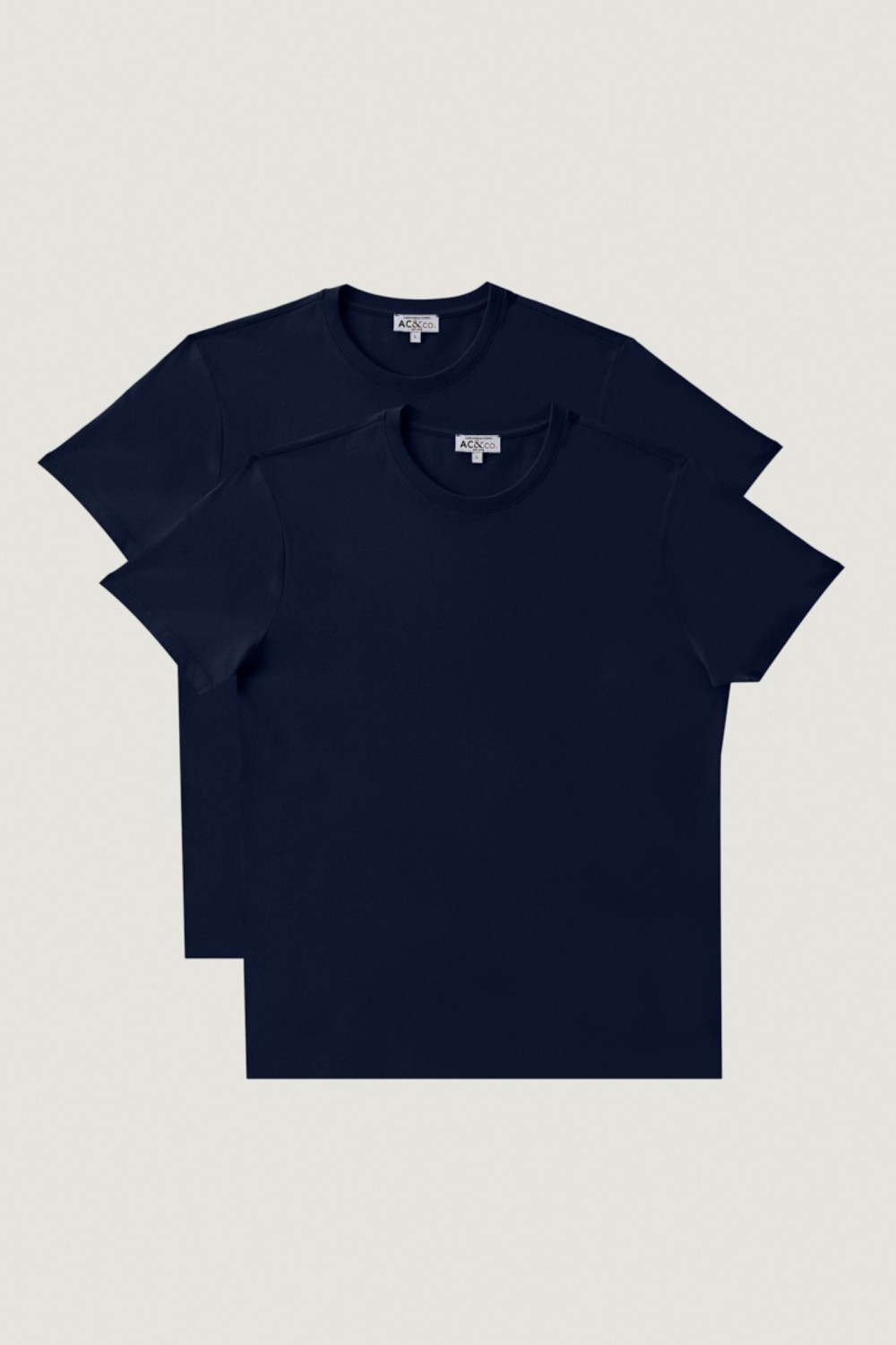 Altınyıldız Classics Erkek Siyah-Siyah Slim Fit Bisiklet Yaka 2'li Düz Tişört Paketi