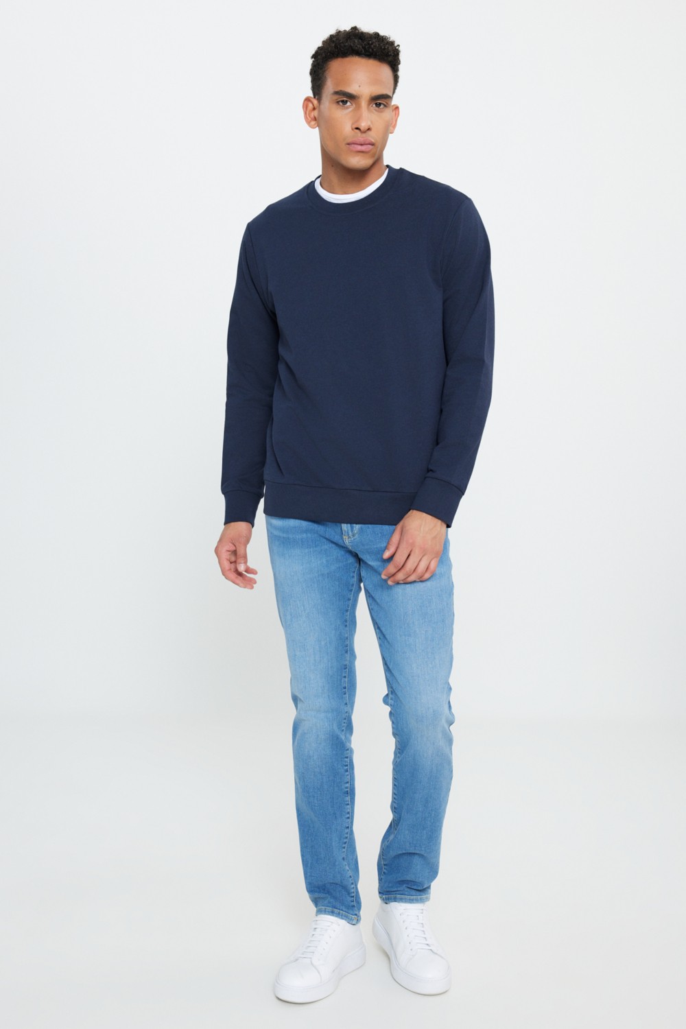 Altınyıldız Classics 2'li Paket Pamuklu Standart Fit Normal Kesim Bisiklet Yaka Sweatshirt görsel 4