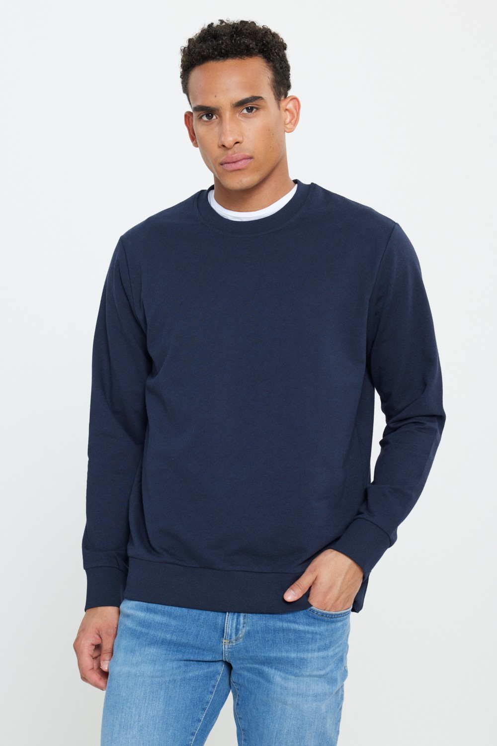 Altınyıldız Classics 2'li Paket Pamuklu Standart Fit Normal Kesim Bisiklet Yaka Sweatshirt görsel 6