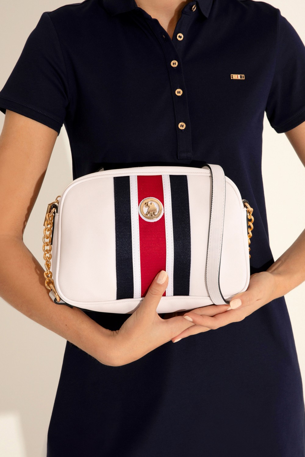 U.S. Polo Assn. Kadın Lacivert Çapraz Çanta 50293682-VR033 görsel 2