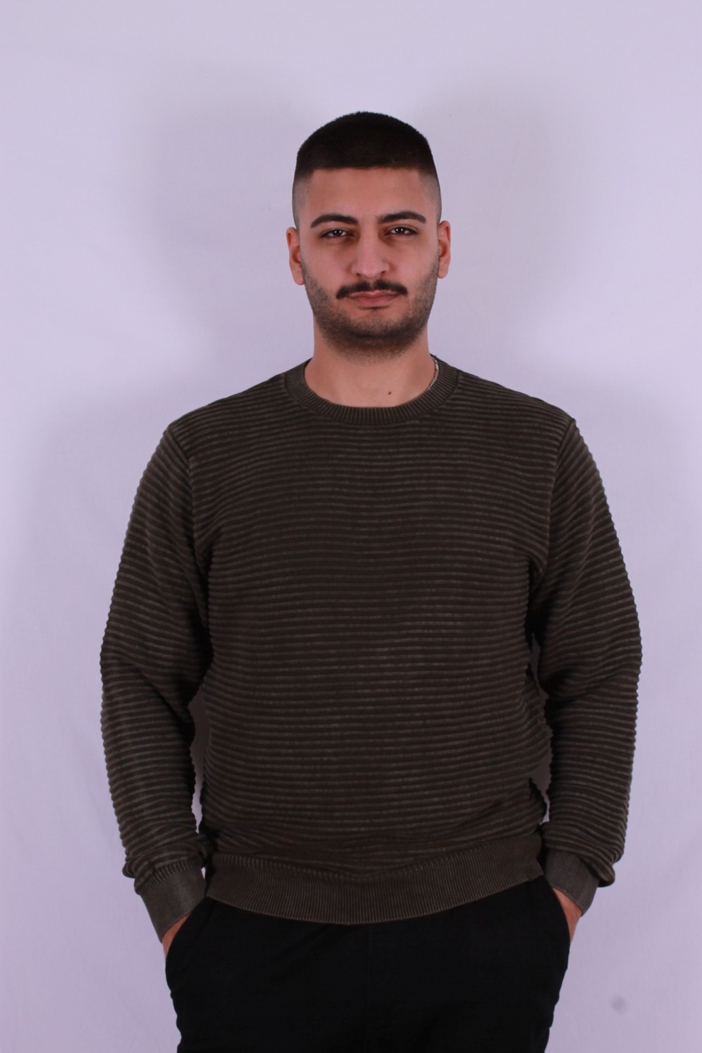 Loft Koyu Haki Erkek Sweatshirt LF2036897