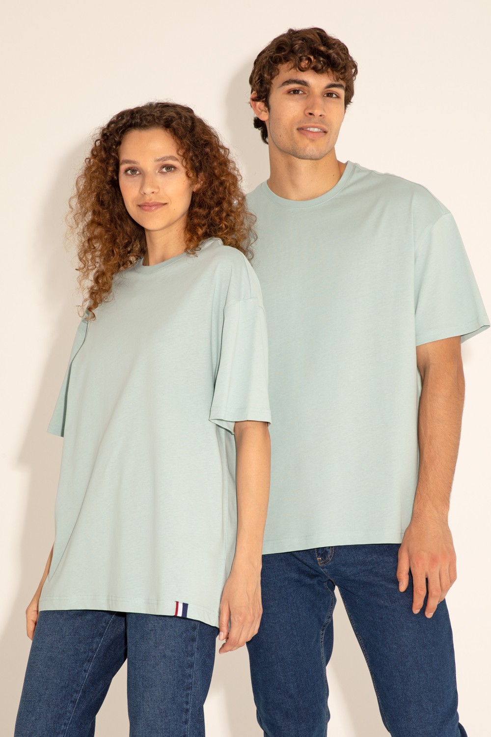 U.S. Polo Assn. Erkek Comfort Fit Bisiklet Yaka Beyaz Tişört 50294216-VR013 görsel 2