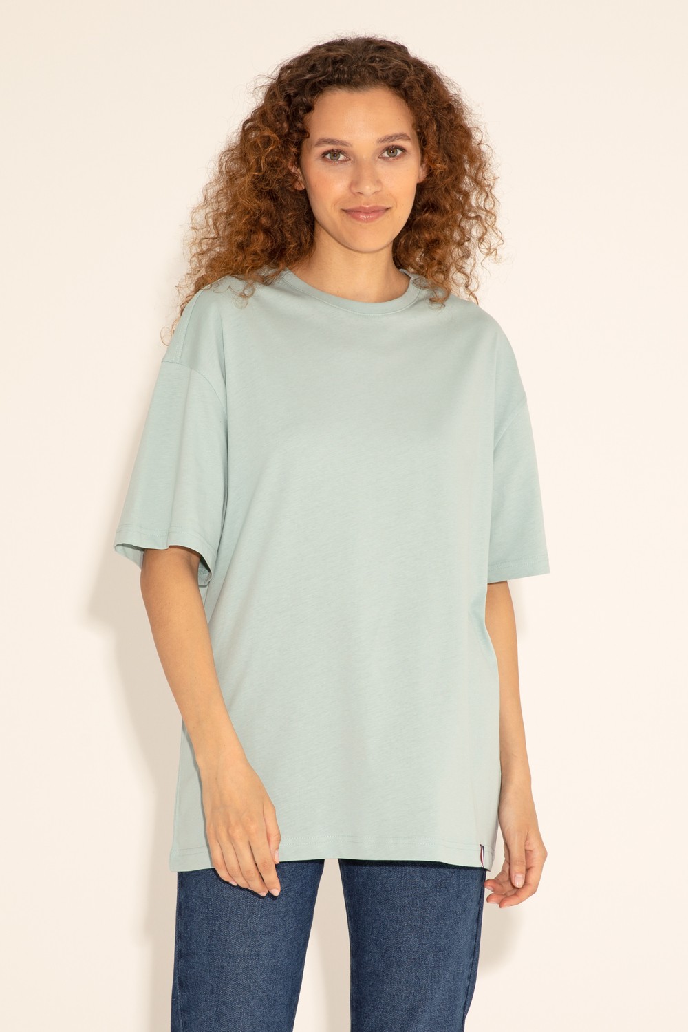 U.S. Polo Assn. Erkek Comfort Fit Bisiklet Yaka Beyaz Tişört 50294216-VR013 görsel 3