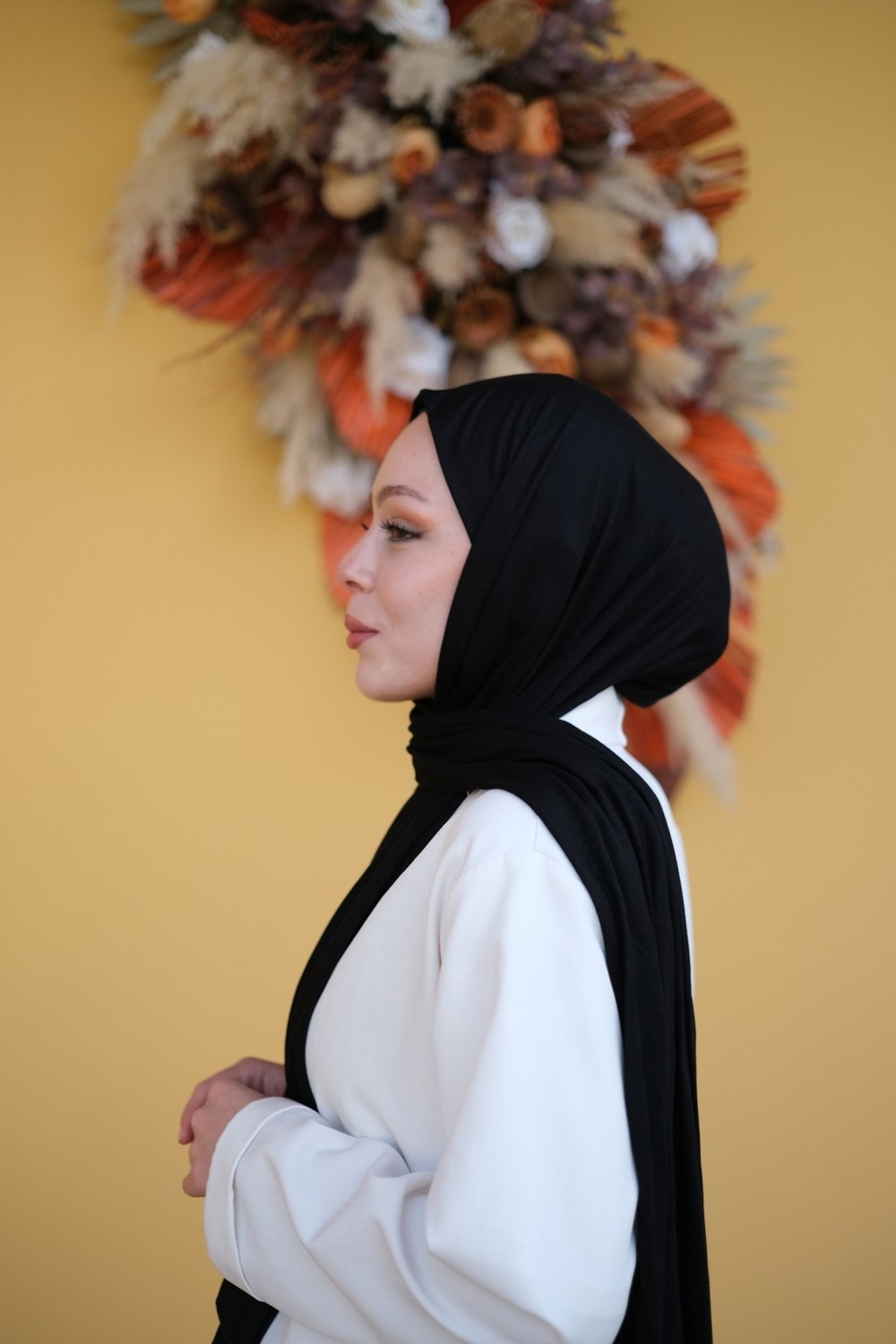 Zenica Penye Şal - Siyah