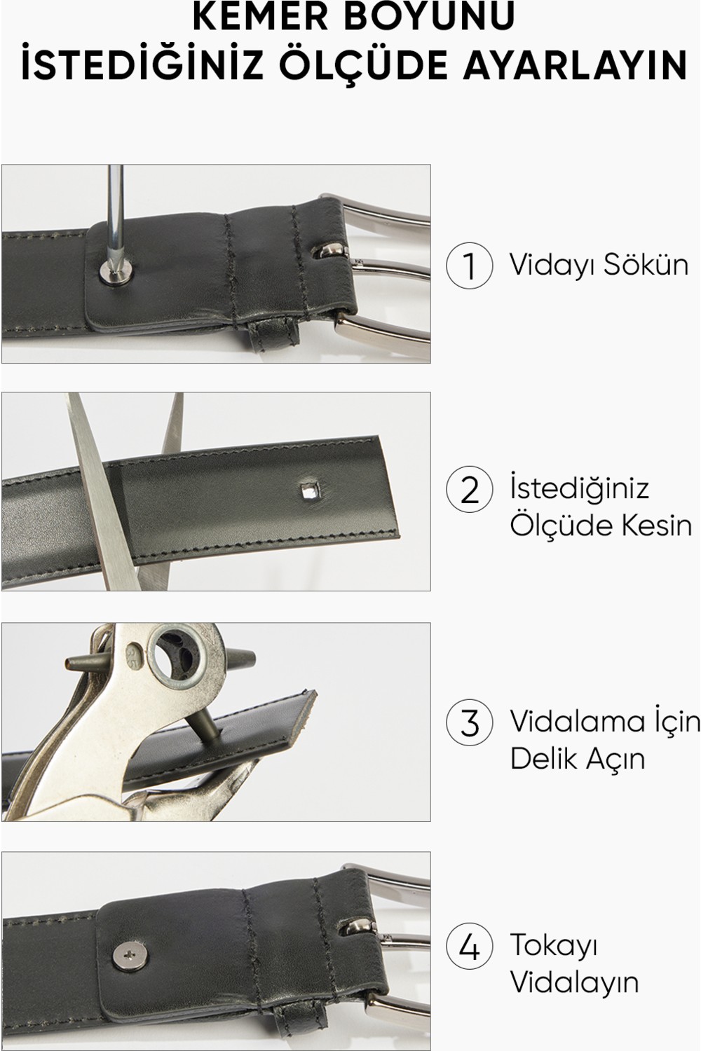 Altınyıldız Classics Erkek Lacivert Suni Deri Casual Kemer Kalite ve Şık Tasarım görsel 4