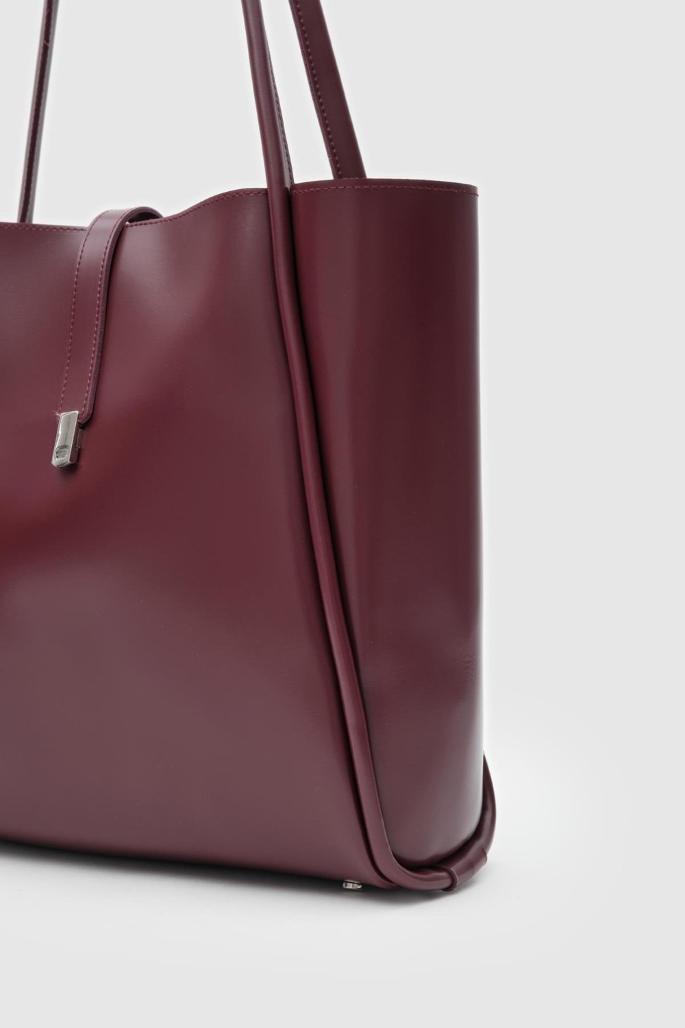 Shule Bags Chester Kilitli Omuz Çantası Acı Kahve görsel 3