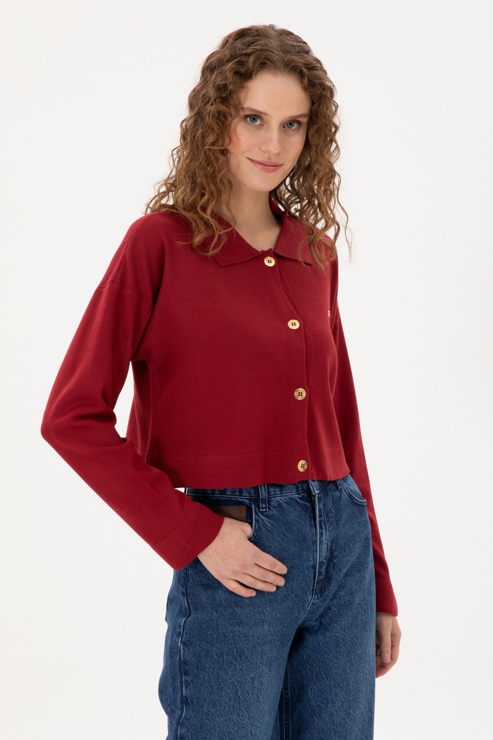 U.S. Polo Assn. Kadın Siyah Hırka (Triko) 50297152-VR046