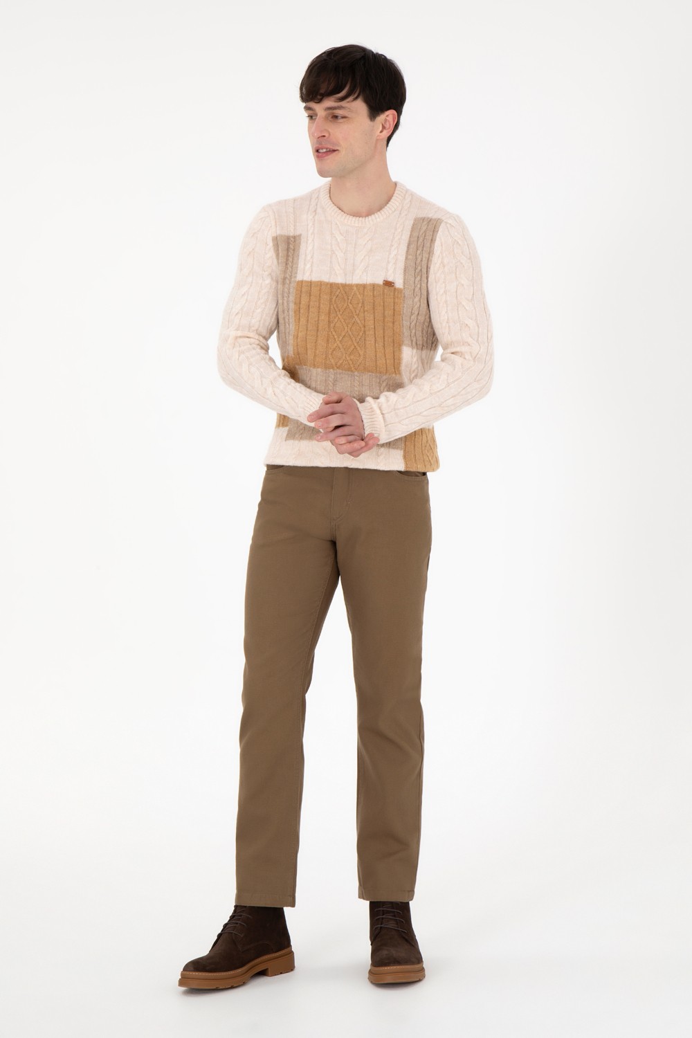 U.S. Polo Assn. Erkek Antrasit Pantolon (Kanvas-Chino) 50291178-VR006 görsel 7