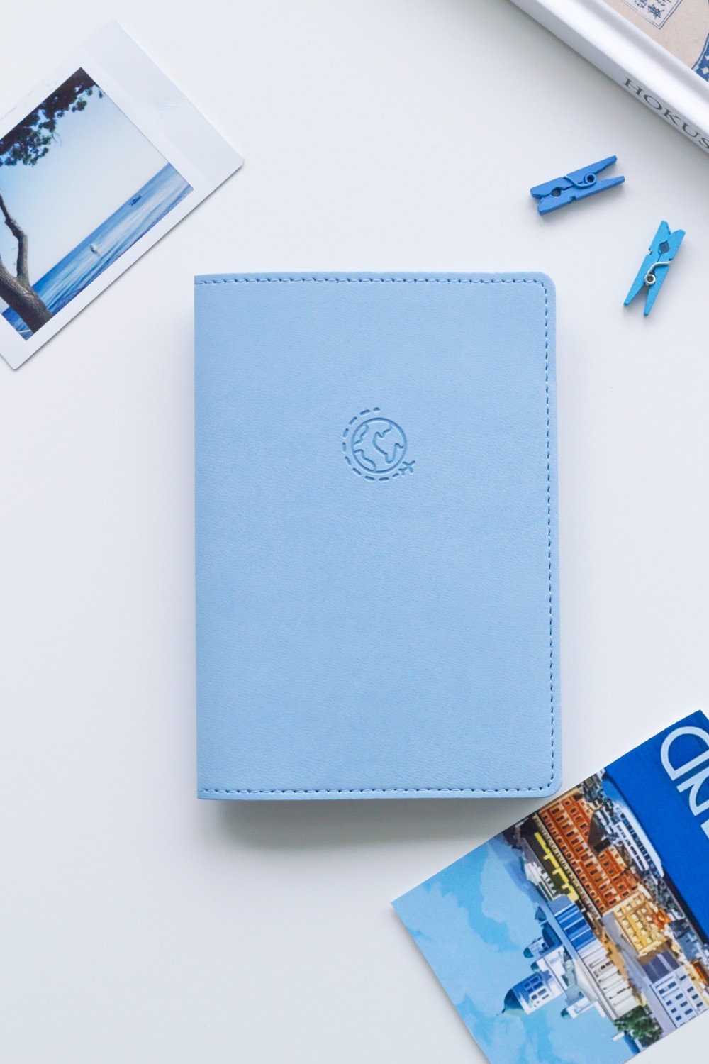 Matt Notebook Pembe Pasaport Kılıfı Suni Deri Minimalist Stil ile Şık Tasarım görsel 2