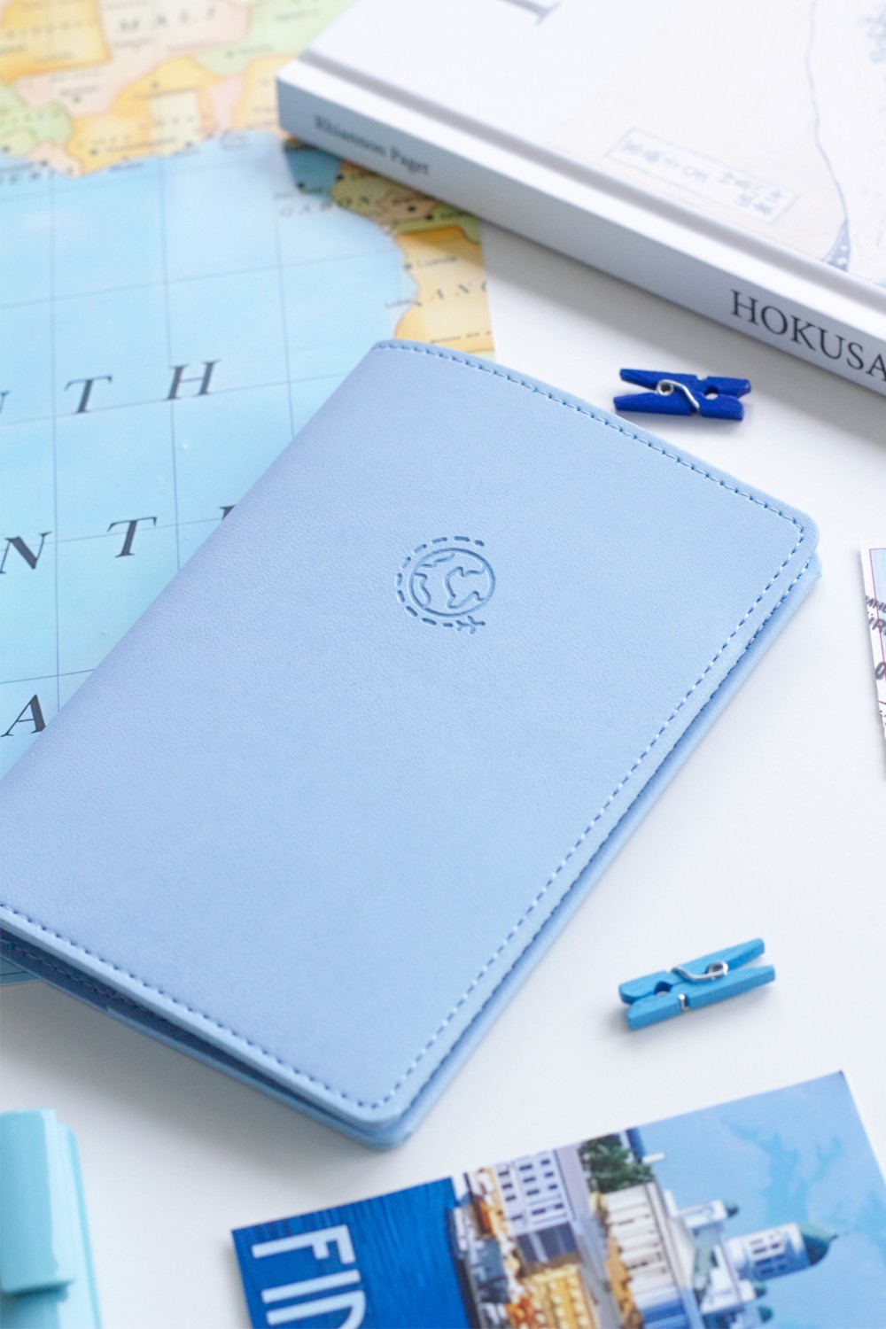Matt Notebook Pembe Pasaport Kılıfı Suni Deri Minimalist Stil ile Şık Tasarım görsel 3