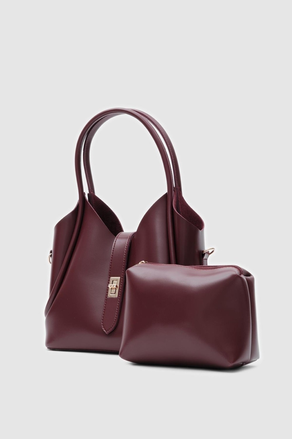 Shule Bags Cindy El ve Çapraz Çanta Siyah görsel 3