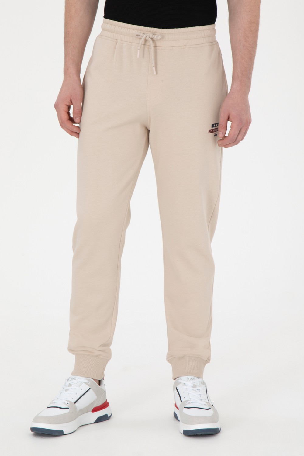 U.S. Polo Assn. Erkek Taş Eşofman Altı 50293733-VR049 görsel 2