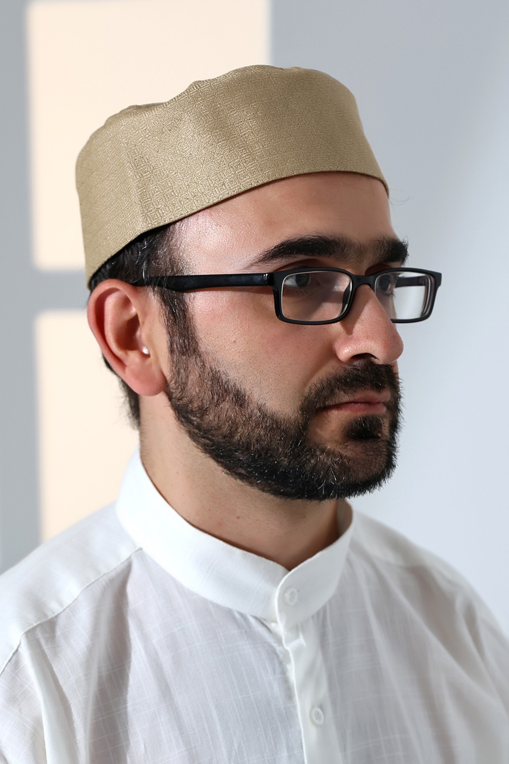 İhvan Online Kubbeli Kalıp Namaz Takkesi Mürdüm görsel 7