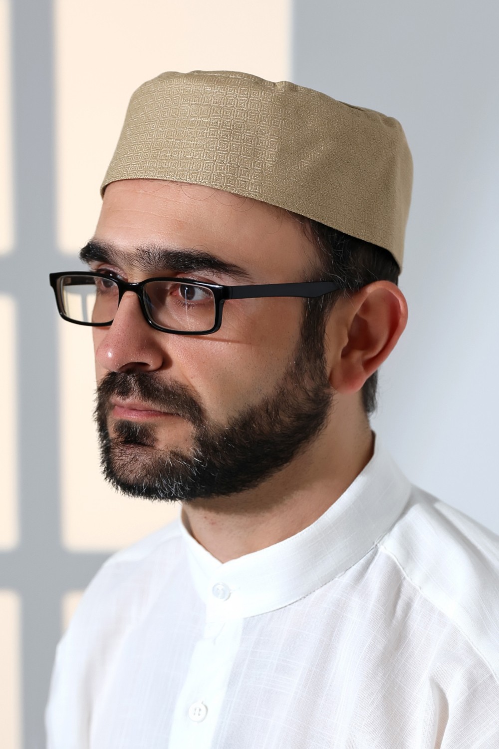 İhvan Online Kubbeli Kalıp Namaz Takkesi Mürdüm görsel 8