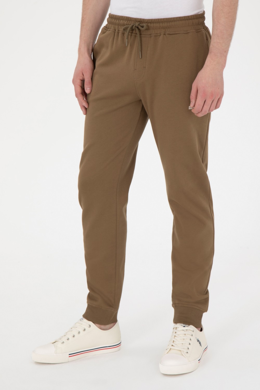 U.S. Polo Assn. Erkek Taş Eşofman Altı 50293733-VR049 görsel 8