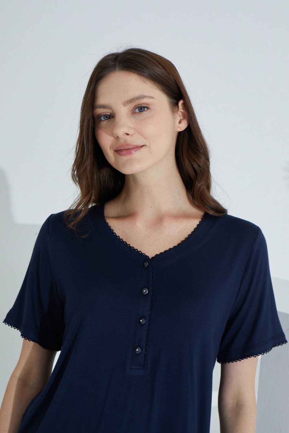 Etoile Bambu Hamile Lohusa Pijama Takım 30221-30225 görsel 3