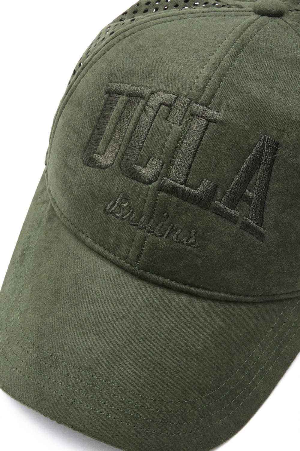 Ucla TOMISIN Yeşil Baseball Cap Fileliı Unisex Şapka görsel 3