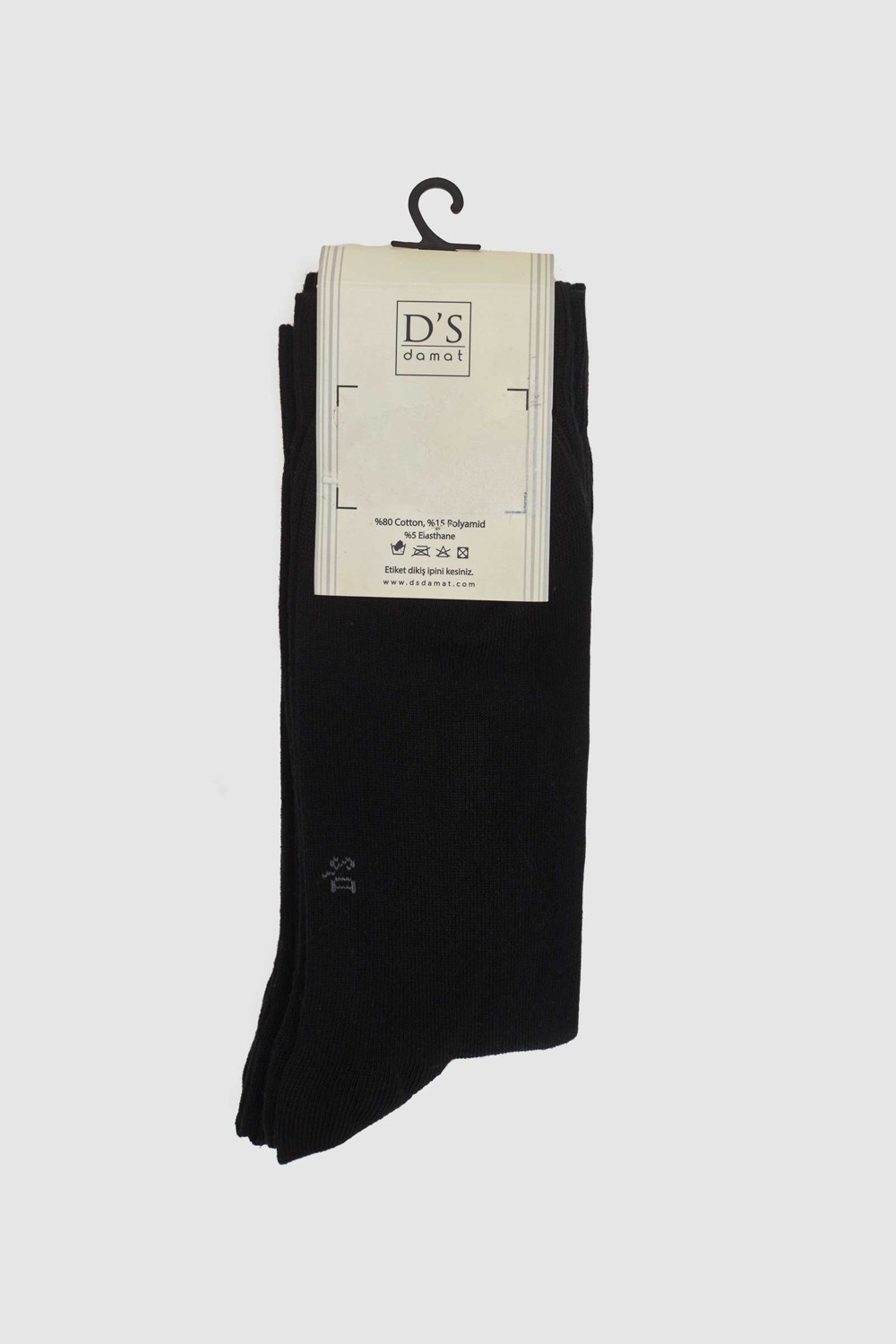 D'S Damat Ds Damat Siyah Çorap Set 3HF161960SETM görsel 3