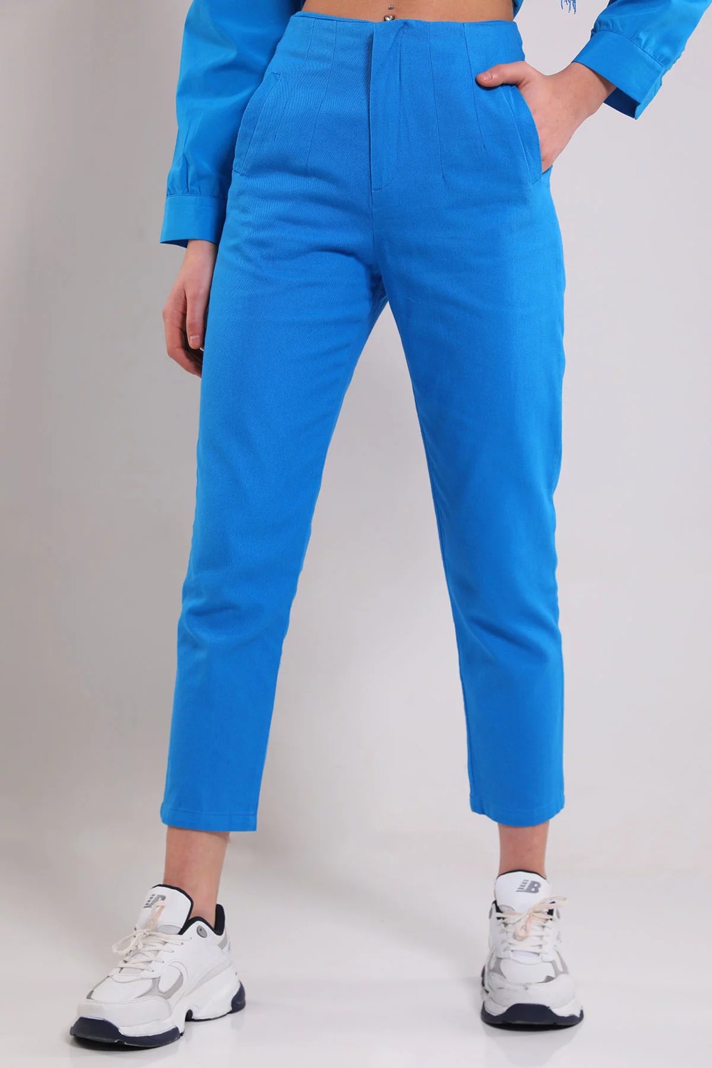 Gülseli Kadın Boru Paça Pantolon P-00001659 görsel 7