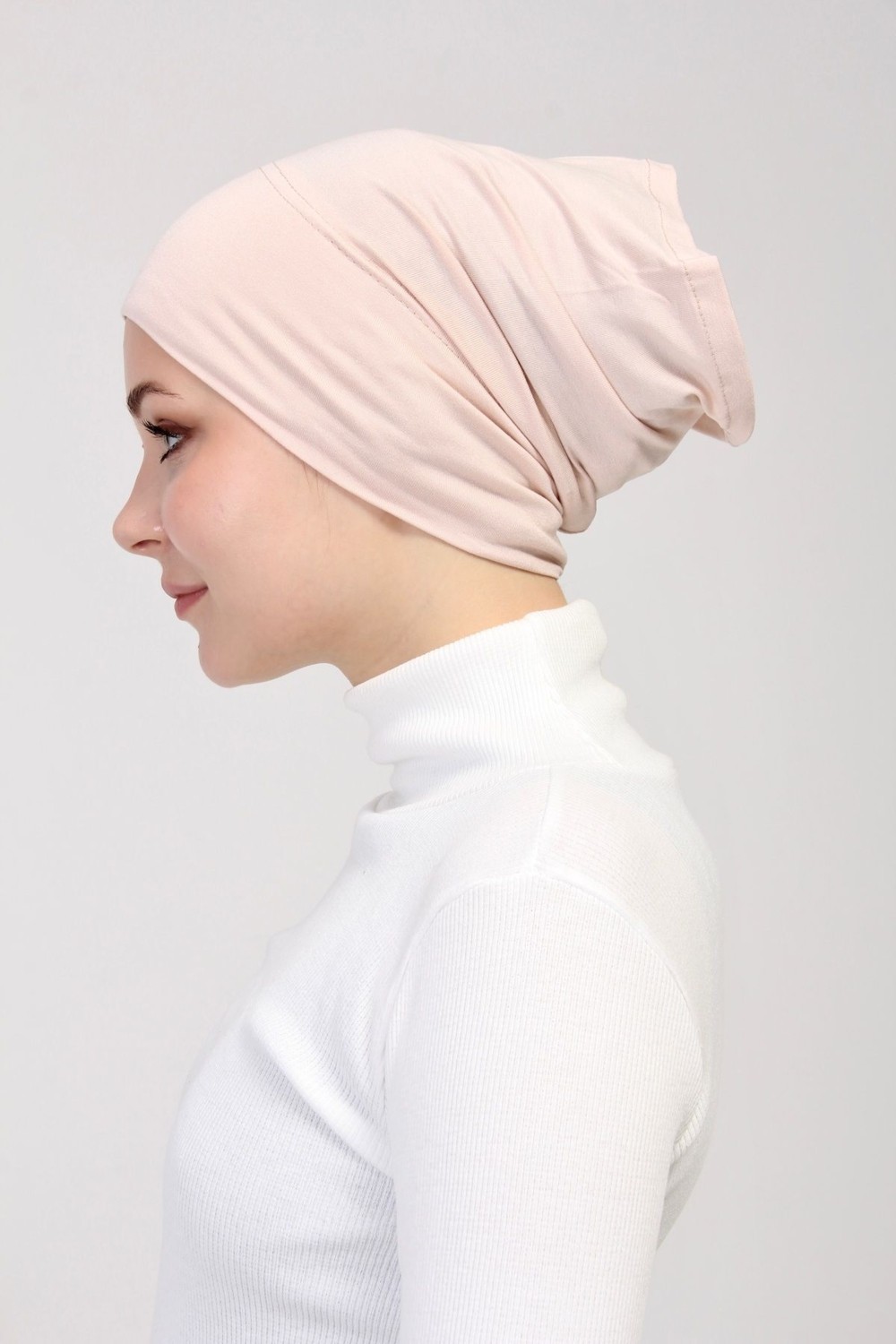 Manolyaşal İslamic Hijab Pratik Tesettür Boru Bone görsel 7