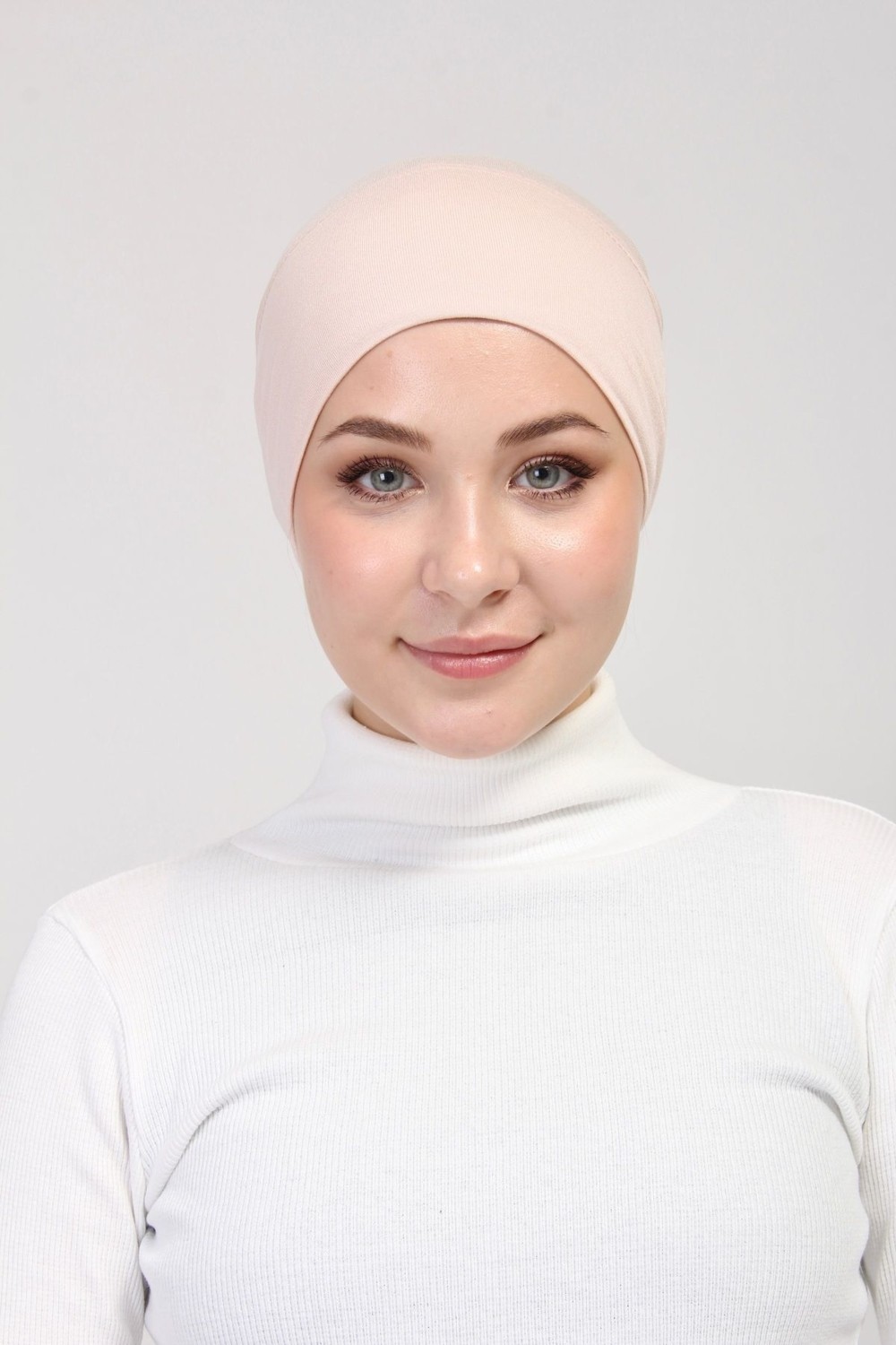 Manolyaşal İslamic Hijab Pratik Tesettür Boru Bone görsel 8