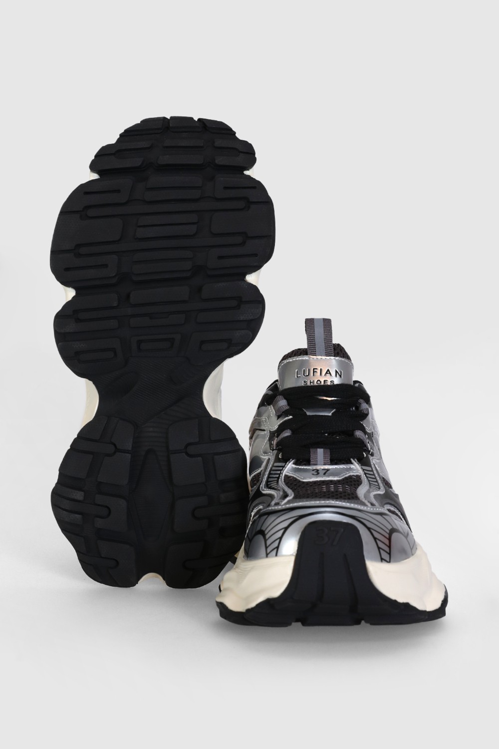 Lufian Arıana Kadın Sneaker Ayakkabı Gri görsel 4