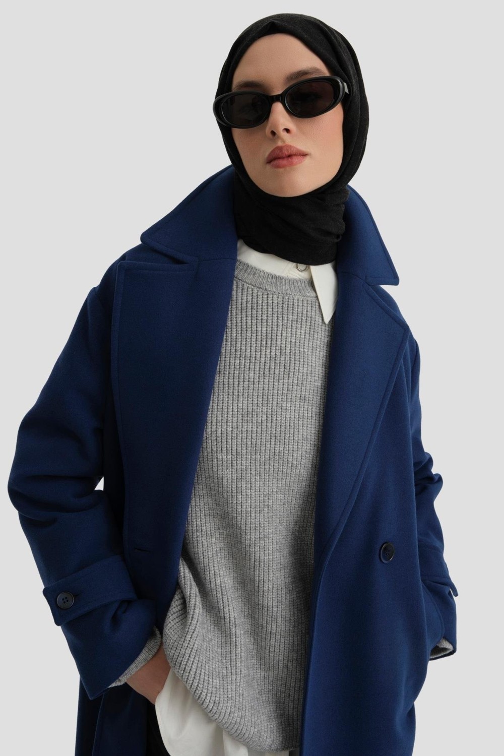 Armine Kaban 24K7615 Morcivert görsel 4