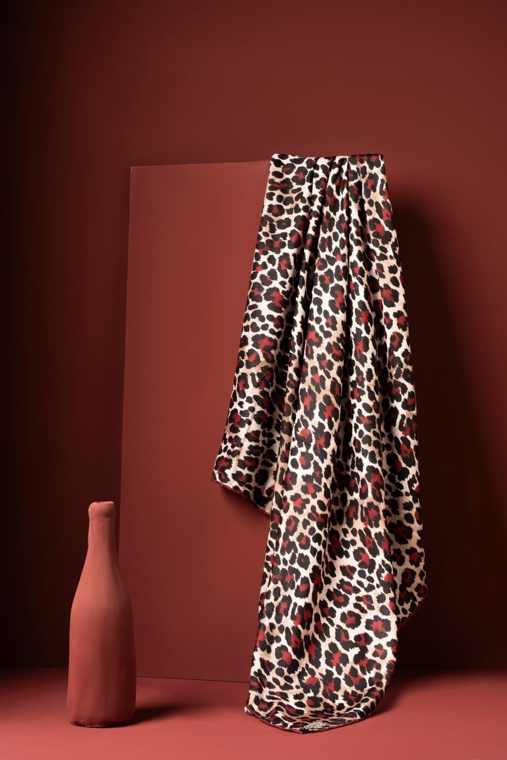 Jawel Kadın Leoparlı Soft Eşarp