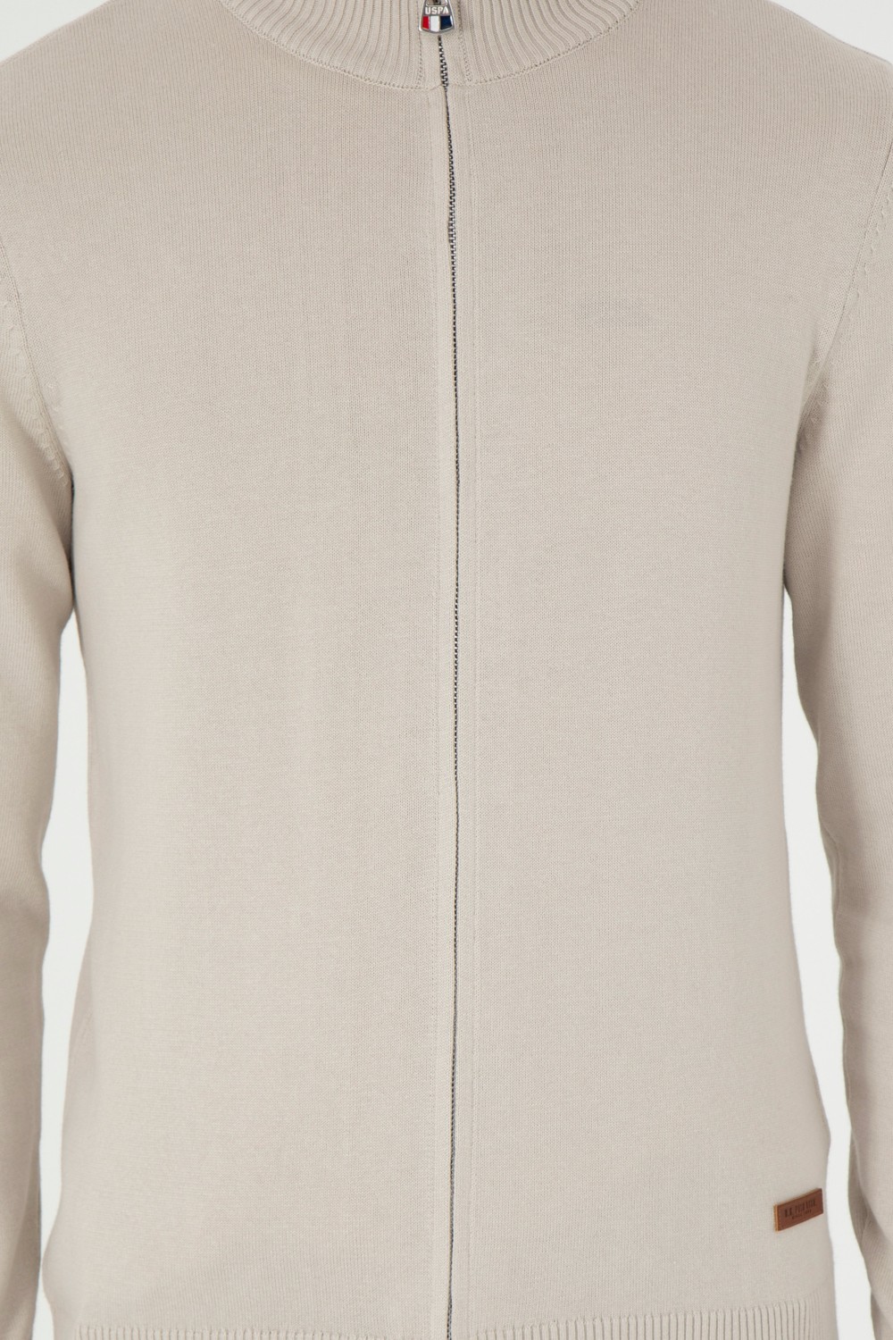 U.S. Polo Assn. Erkek Siyah Basic Triko Hırka 50298268-VR046 görsel 7
