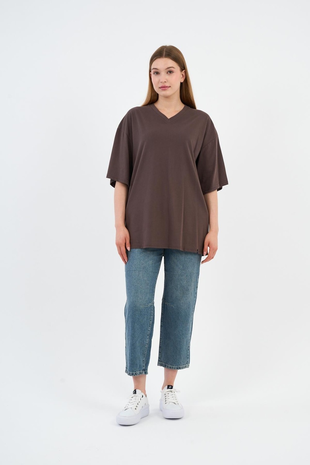 Alexander Gardi V Yaka Oversize T-shirt