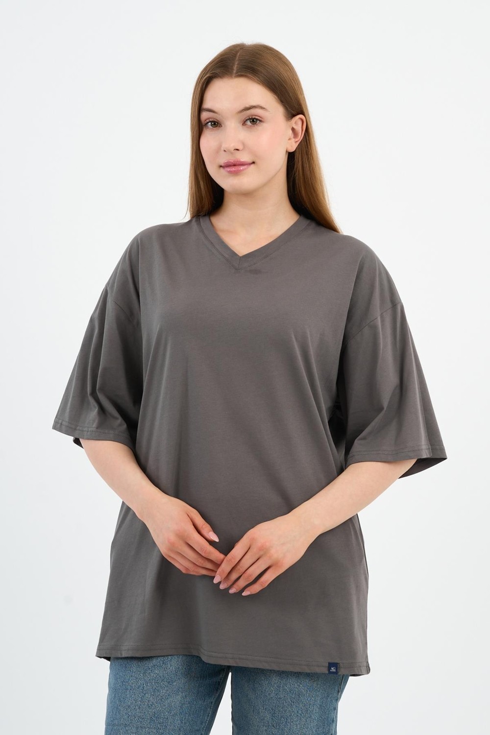 Alexander Gardi V Yaka Oversize T-shirt