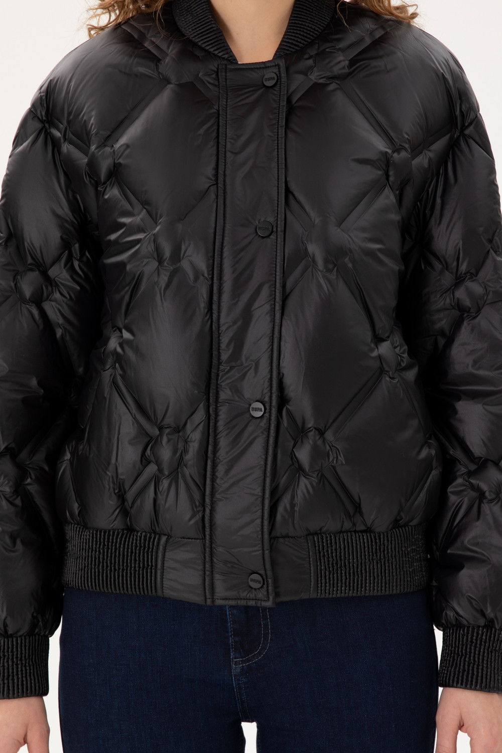 U.S. Polo Assn. Kadın Siyah Mont 50289590-VR046 görsel 6
