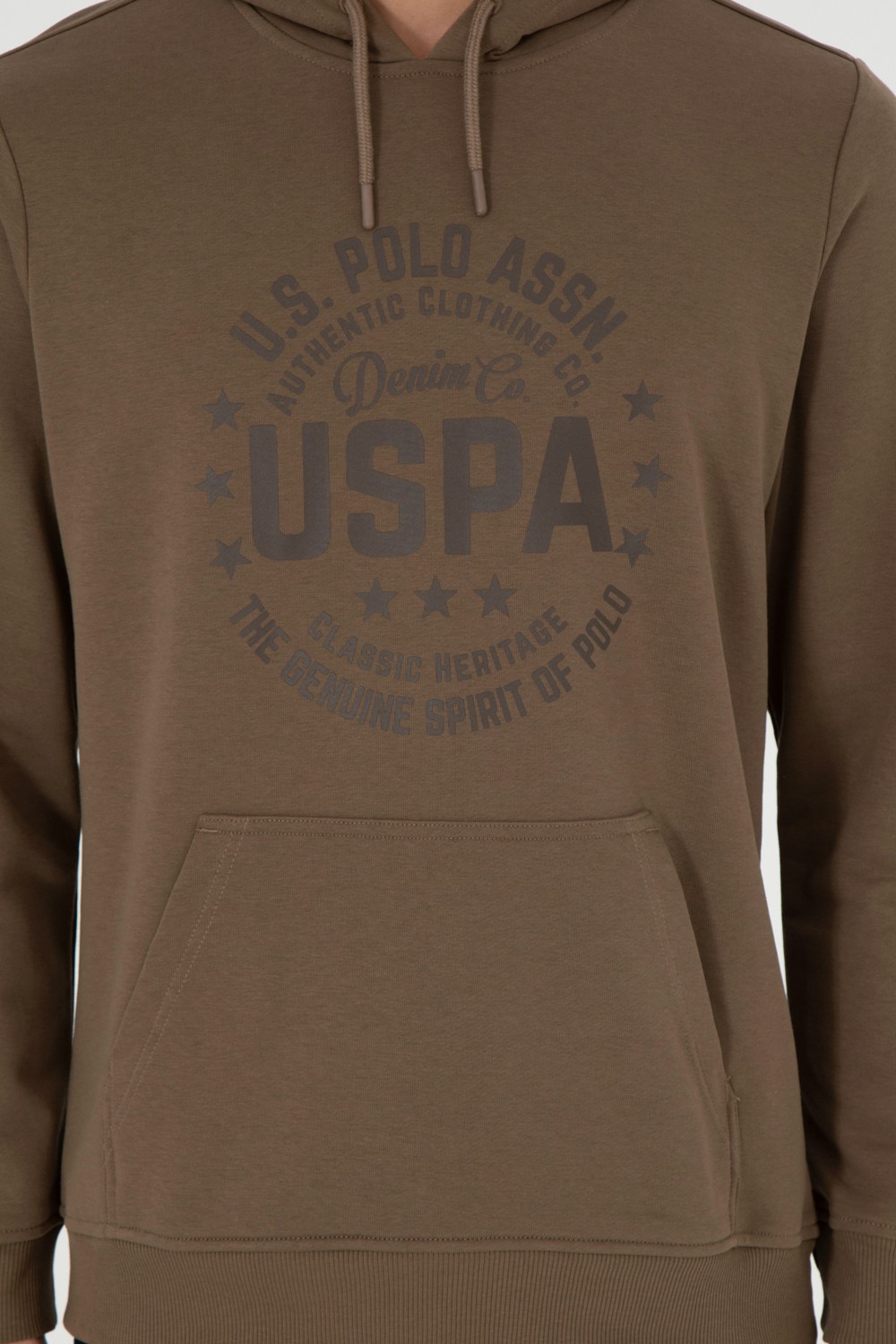 U.S. Polo Assn. Erkek Haki Sweatshirt 50290592-VR027 görsel 6